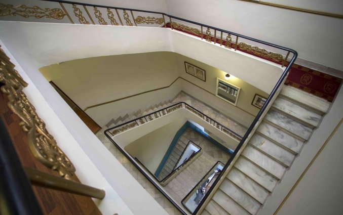 Trappenhuis van hotel Hotel Olympia Cónsul del Mar stedentrip Valencia