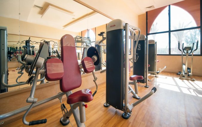 Fitnesszaal van Hotel Aqua Fun Club Marrakech in Marrakech