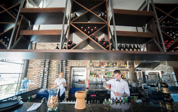 Bar van Hotel Gutenberg in Riga