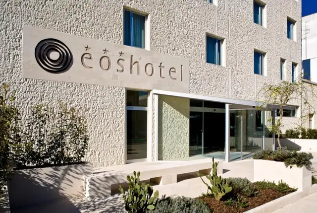 Hotel Eos ingang