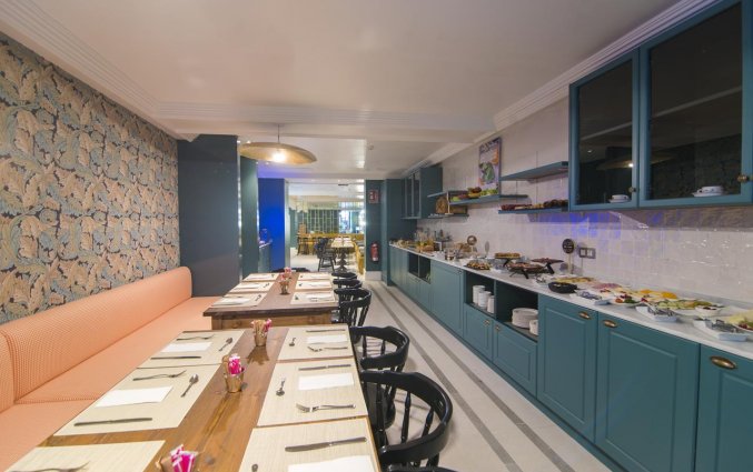 Ontbijtzaal van Hotel Petit Palace Puerta de Triana in Sevilla