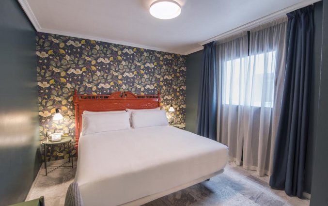 Tweepersoonskamer van Hotel Petit Palace Puerta de Triana in Sevilla