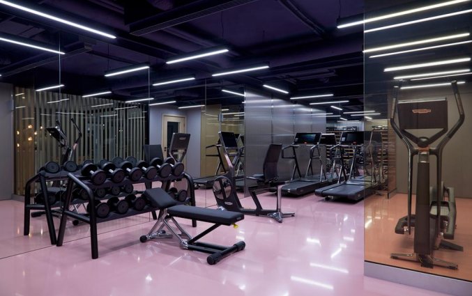 Fitnessruimte van Hotel PURO Kraków Kazimierz in Krakau