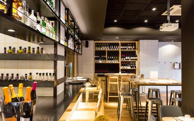 Restaurant van Hotel Rooms Ciencias in Valencia