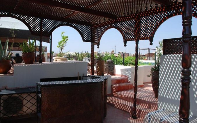 Dakterras van Riad dar Bounouar Marrakech