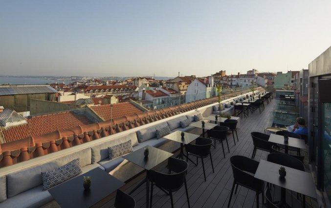Terras van Hotel The Lumiares in Lissabon