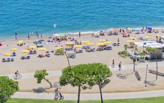 Uitzicht op de zee van Hotel Sorrabona aan de Costa Brava