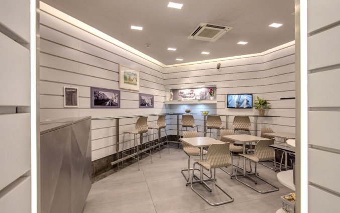Ontbijtzaal van Hotel Rio in Milaan