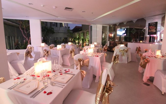 Restaurant van Hotel Fashion Legian op Bali