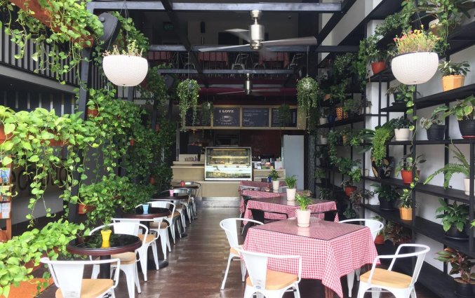 Restaurant van Hotel Loft Legian op Bali