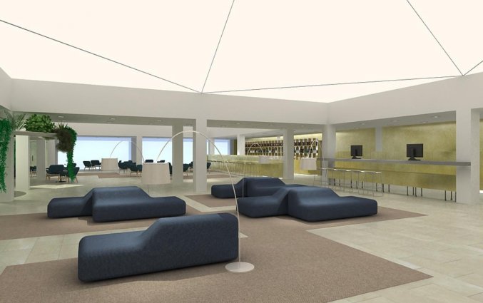 Lobby van Hotel Medena in Dalmatië