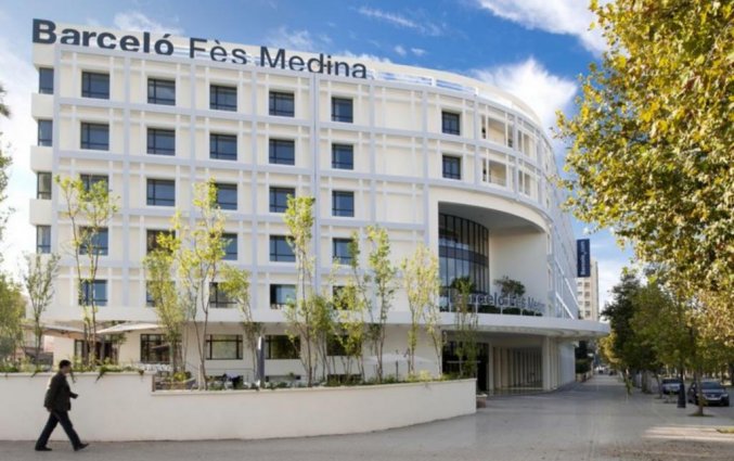 Buitenkant van Hotel Barcelo Fes Medina in Fez