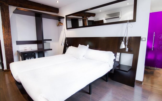 Tweepersoonskamer van Hotel Petit Palace Arana in Bilbao