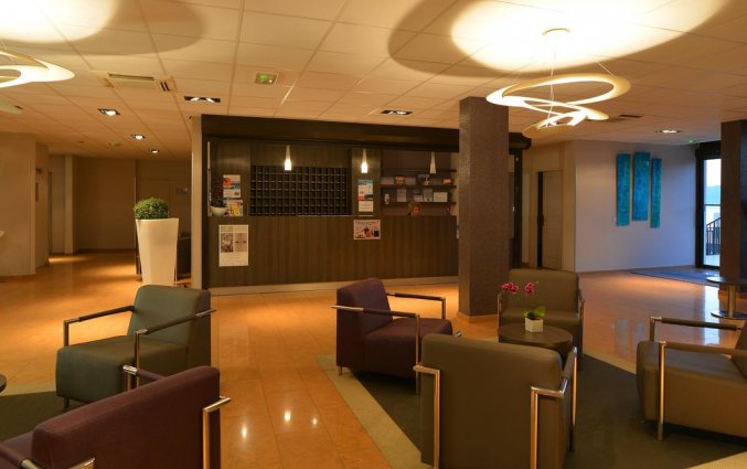 Lobby en receptie van Résidence Les Calanques op Corsica