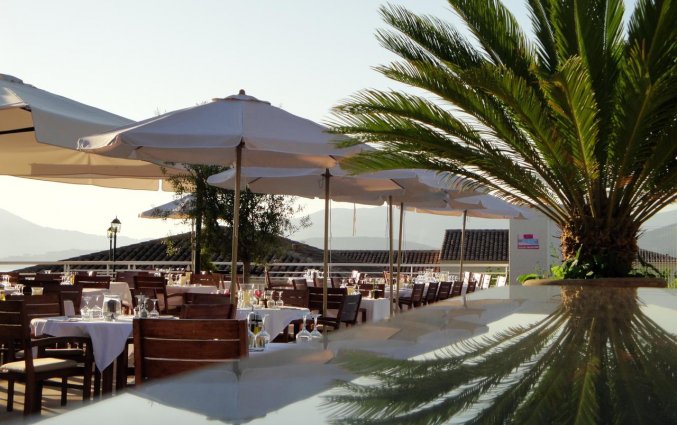 Terras van Appartementen Le Bella Vista op Corsica