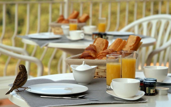 Ontbijt van Hotel Capo D'orto op Corsica