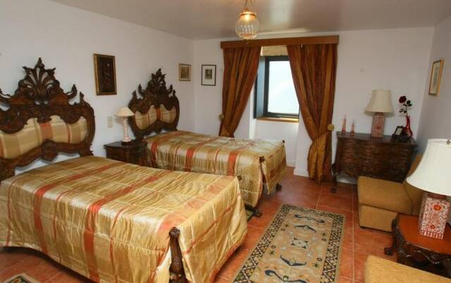 Tweepersoonskamer van Bed and Breakfast Quinta da Veiga Noord-Portugal