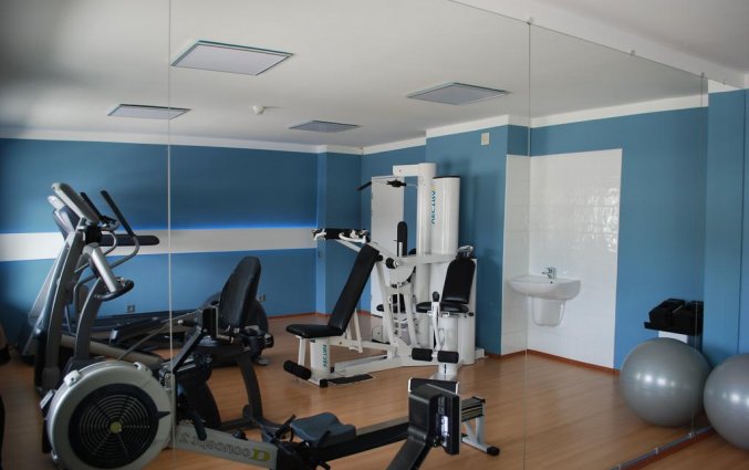 Sportzaal van hotel Bellevue Park Riga