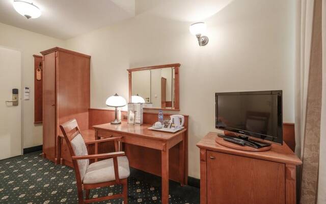 Tweepersoonskamer van Hotel Hetman in Warschau