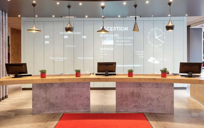 Receptie van Ibis Warszawa Stare Miasto in Warschau