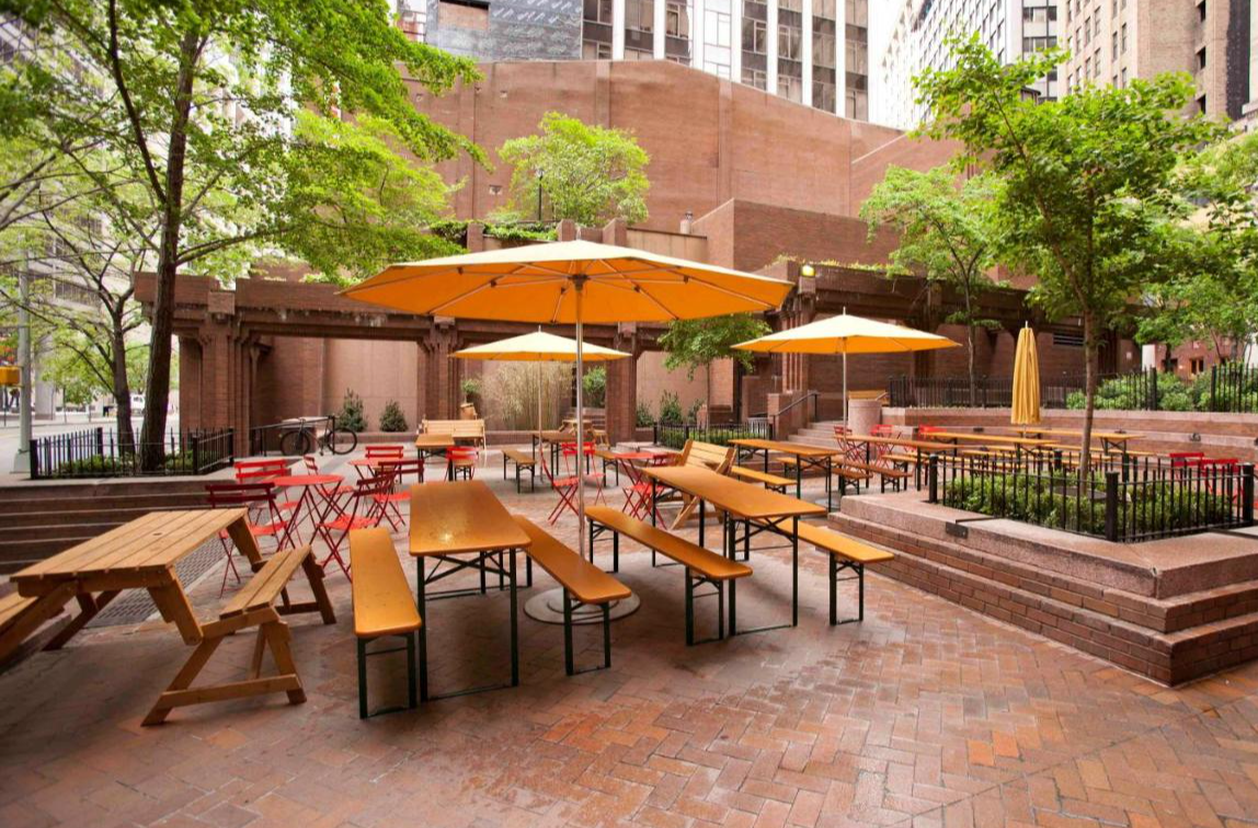 Terras van Hyatt Centric Wall Street New York