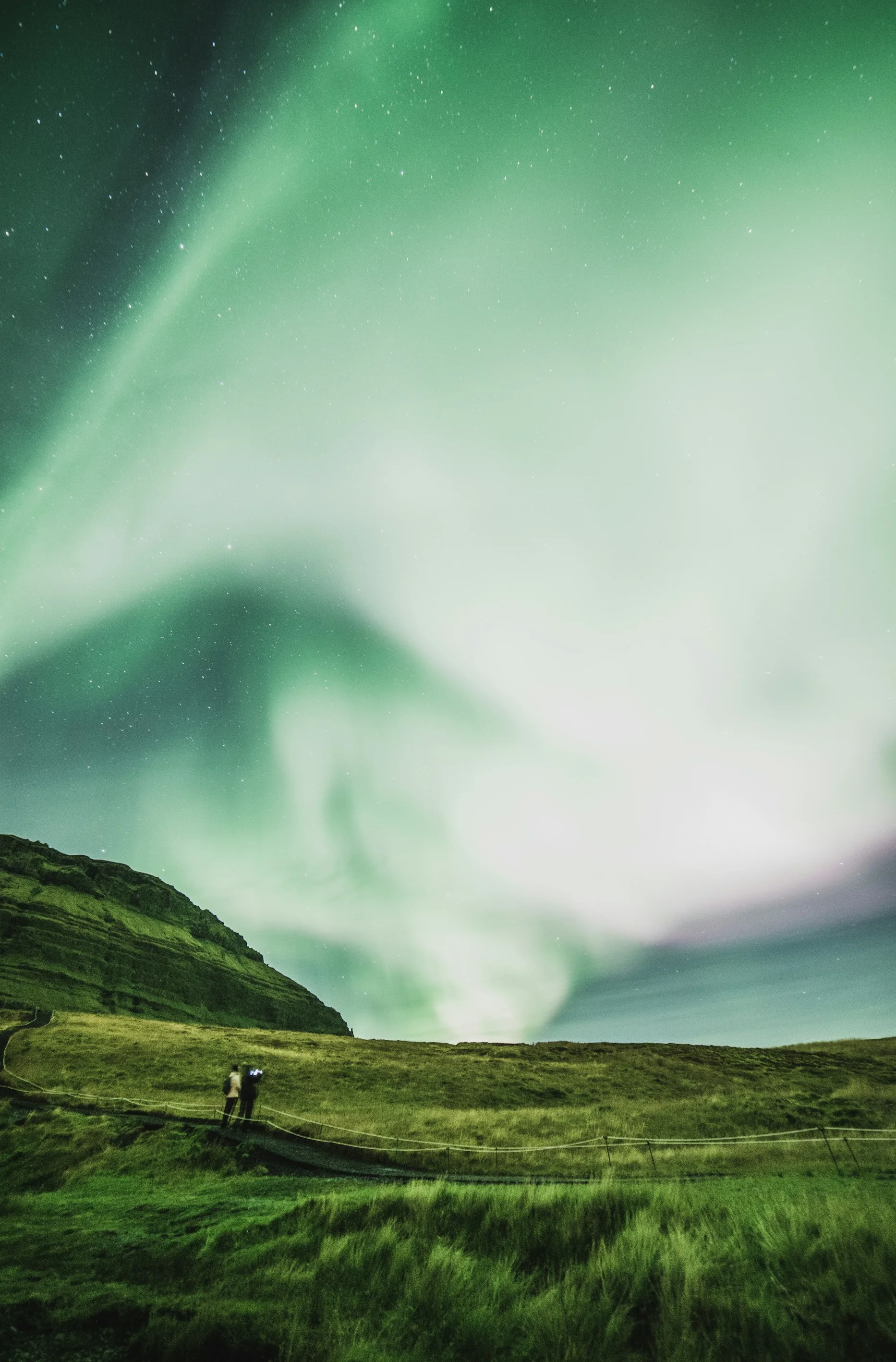Noorderlicht ijsland rondreis west en zuid ijsland