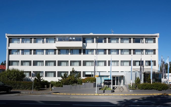 Vooraanzicht van hotel Fosshotel Lind