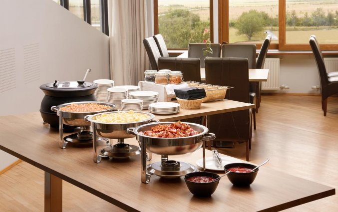 Restaurant van Hotel Ork op IJsland