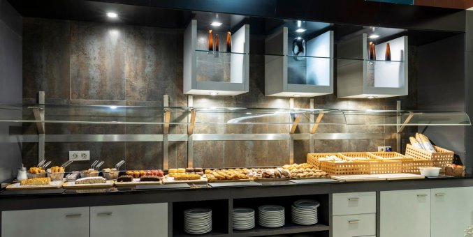 Restaurant van Hotel Ilunion Aqua 4 in Valencia