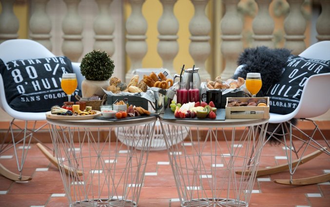 Terras van Hotel Vincci Lys in Valencia