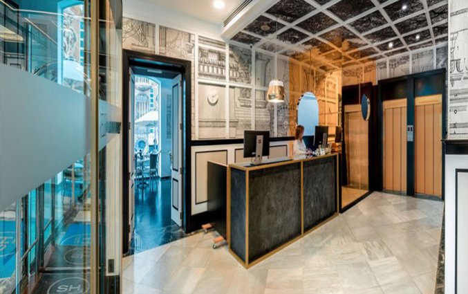 Lobby van Hotel SH Ingles Boutique in Valencia