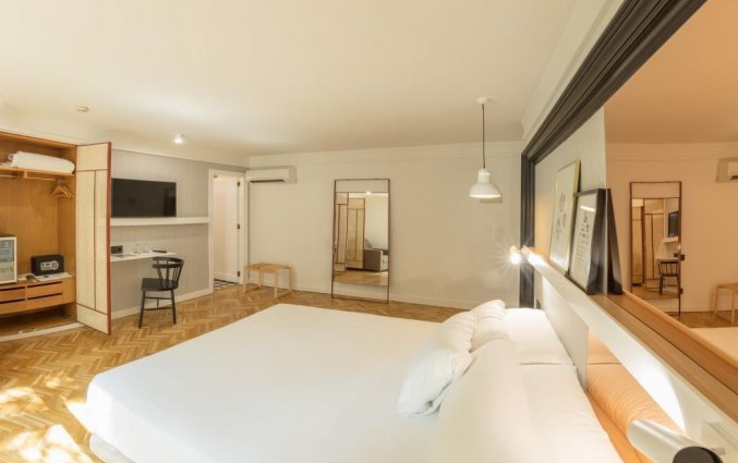 Tweepersoonskamer van Hotel SH Ingles Boutique in Valencia