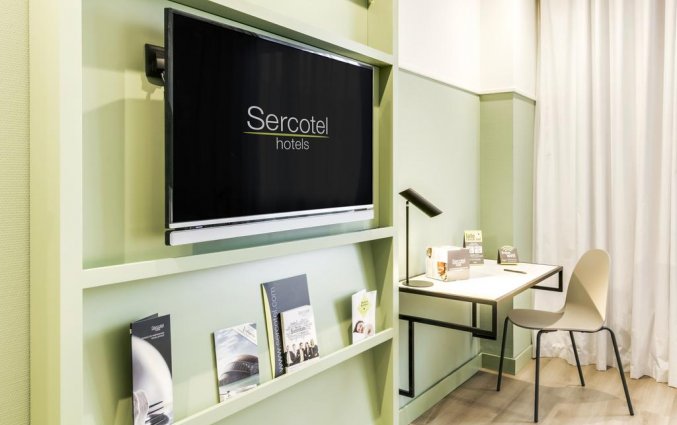 Tweepersoonskamer van Hotel Sercotel Acteon Valencia in Valencia