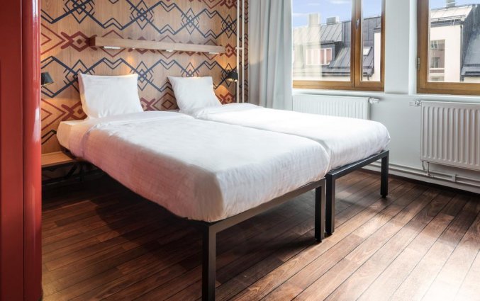 Tweepersoonskamer van Hostel Generator in Stockholm