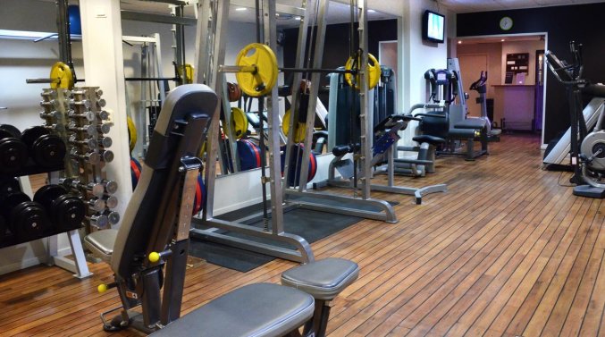 Fitnessruimte van Hotel Clarion Amaranten in Stockholm