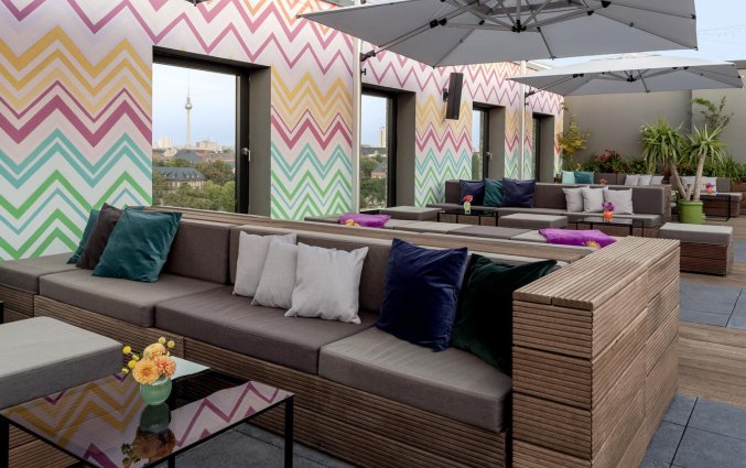 Dakterras van Hotel AMANO Grand Central in Berlijn