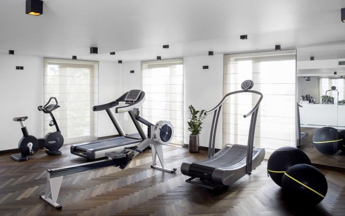 Fitnessruimte van Hotel AMANO Grand Central in Berlijn
