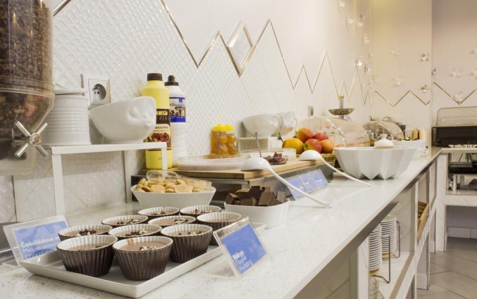 Ontbijtbuffet van Hotel Royal Court in Praag