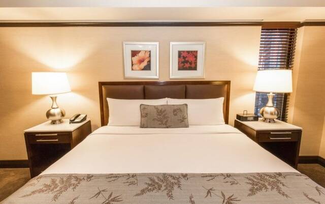 Tweepersoonskamer van The Belvedere hotel New York