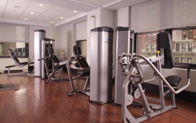 Fitnessruimte van Hotel Park Central in New York