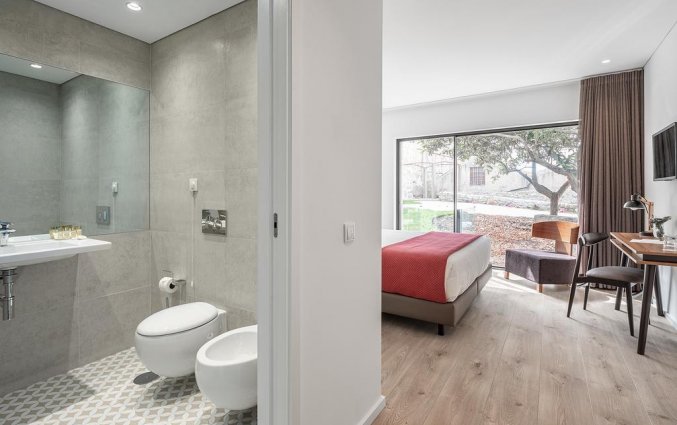 Slaapkamer van hotel Caléway in Porto