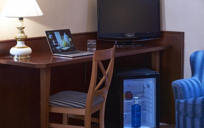 Slaapkamer van hotel Casón Del Tormes in Madrid