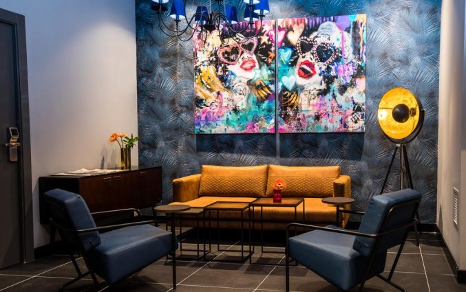 Lounge van hotel NYX in Madrid