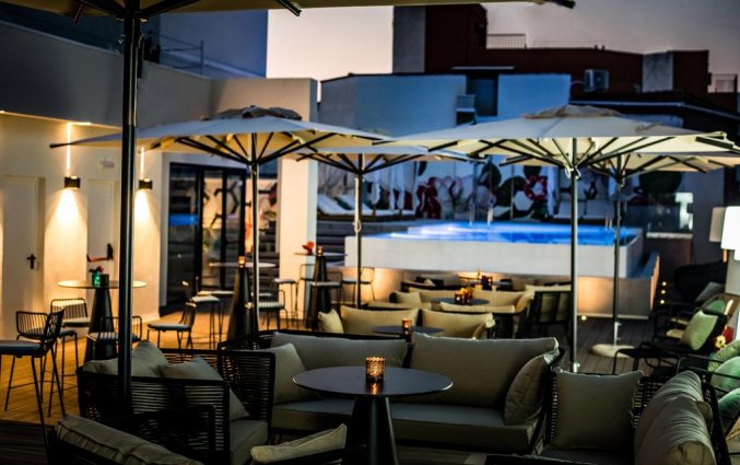 Lounge van hotel NYX in Madrid