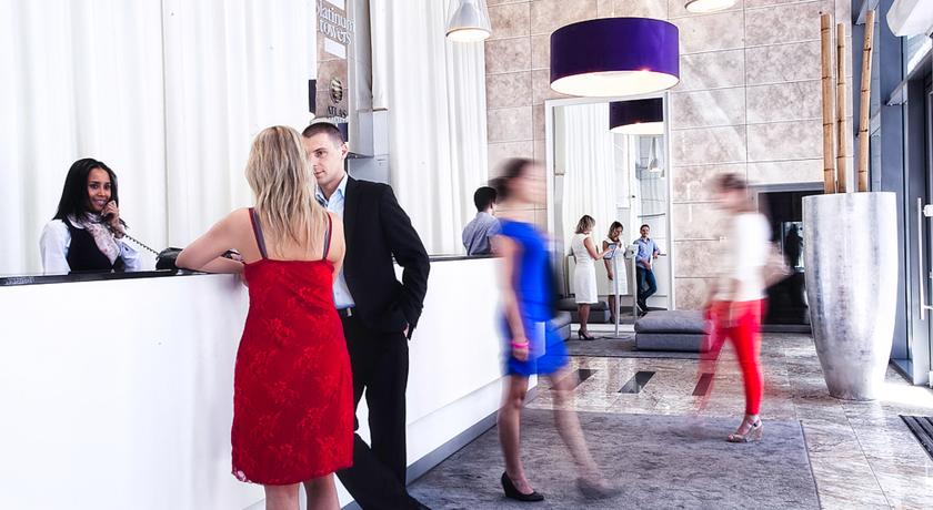 Receptie van Aparthotel Platinum Residence in Warschau