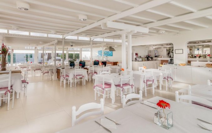 Ontbijtzaal van appartementen Las Gaviotas in Lanzarote