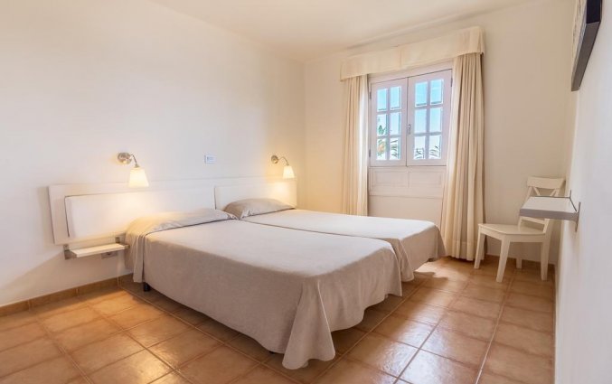 Slaapkamer van appartementen Las Gaviotas in Lanzarote