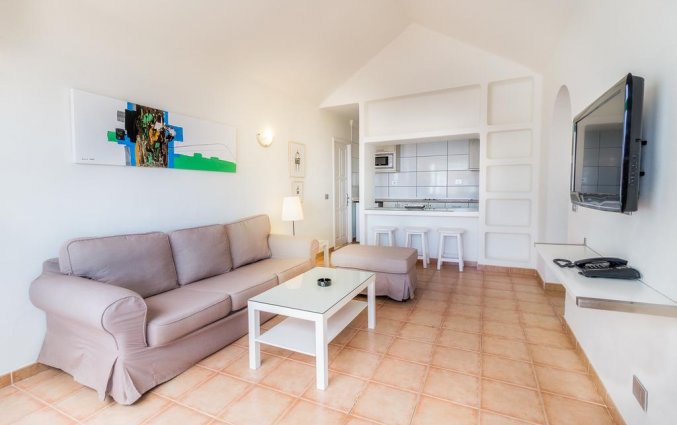 Woonkamer van appartementen Las Gaviotas in Lanzarote