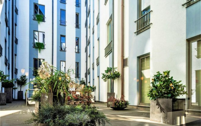 Binnenplaats van Wellton Centrum Hotel en Spa in Riga