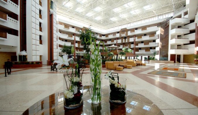 Lounge van hotel Atlas Amadil Beach Aqua Sun in Agadir